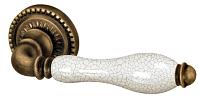 Дверная ручка Armadillo мод. Silvia CL 1 OB/CRP-213 (античная бронза/кракелюр)
