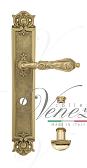 Дверная ручка Venezia на планке PL97 мод. Monte Cristo (полир. латунь) сантехническая