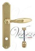 Дверная ручка Venezia на планке PL02 мод. Maggiore (полир. латунь) сантехническая