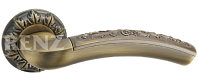Дверная ручка RENZ мод. Саленто (бронза матовая античная) DH 604-10 MAB